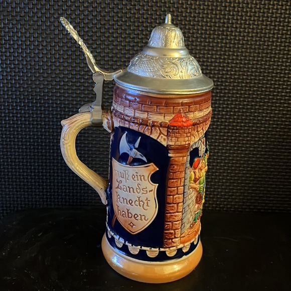 Gerz Dining Vintage Gerz Gerzit German Beer Stein Made In West